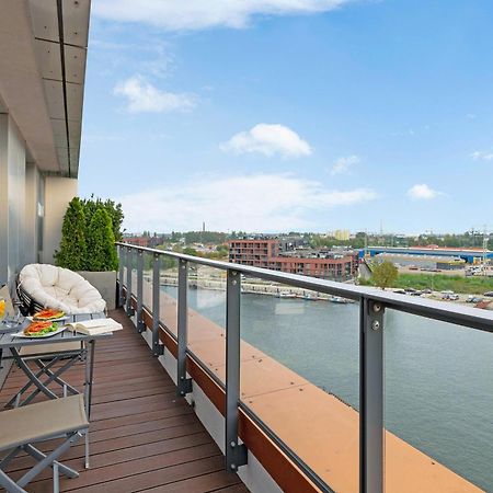 Brabank Riverside By Downtown Apartments غدانسك المظهر الخارجي الصورة