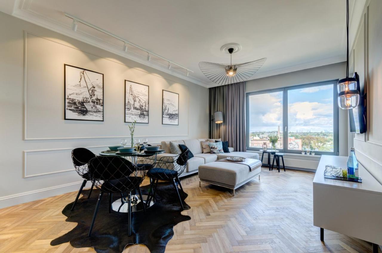 Brabank Riverside By Downtown Apartments غدانسك المظهر الخارجي الصورة